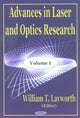 Book cover of: Advances in Laser & Optics Research. By: William T. Lavworth