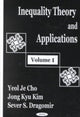 Book cover of: Inequality Theory & Applications
