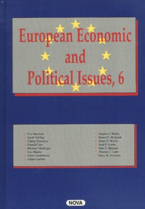 European Economic & Political Issues, Volume 6