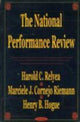 Book cover of: National Performance Review. By: Harold C. Relyea