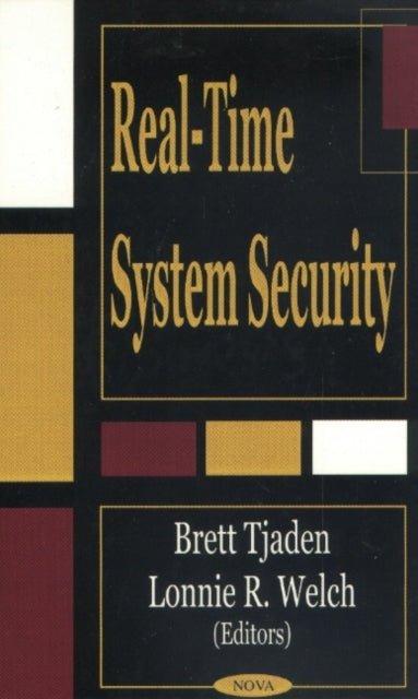 Book cover of: Real-Time System Security