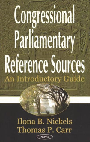 Congressional Parlimentary Reference Sources