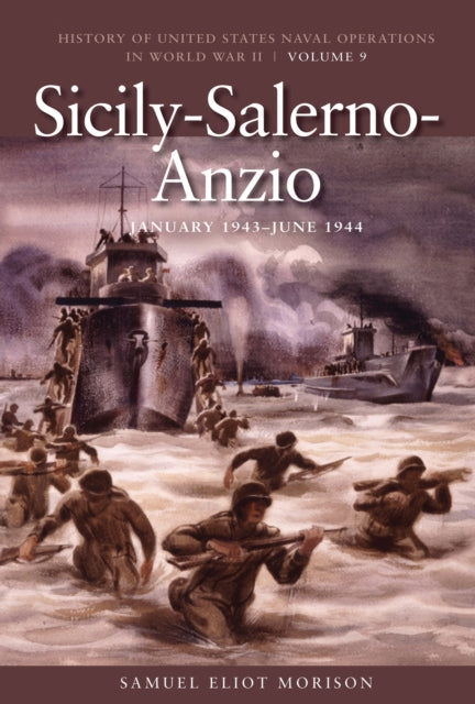 Book cover of: Sicily-Salerno-Anzio, June 1943 - June 1944. By: Samuel Eliot Morison
