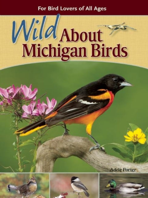 Book cover of: Wild About Michigan Birds. By: Adele Porter