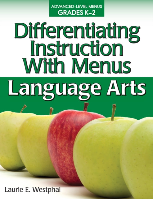 Book cover of: Differentiating Instruction With Menus. By: Laurie E. Westphal