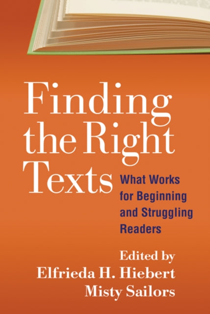 Book cover of: Finding the Right Texts