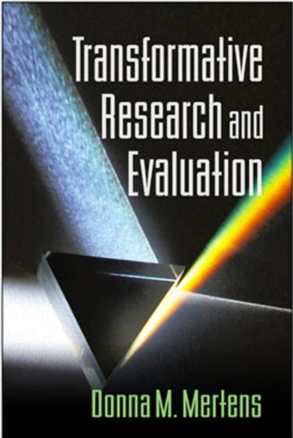 Book cover of: Transformative Research and Evaluation. By: Donna M. Mertens