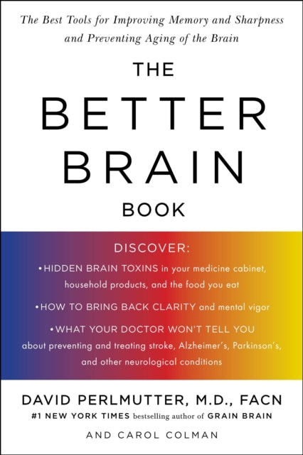 Book cover of: Better Brain Book. By: David Perlmutter