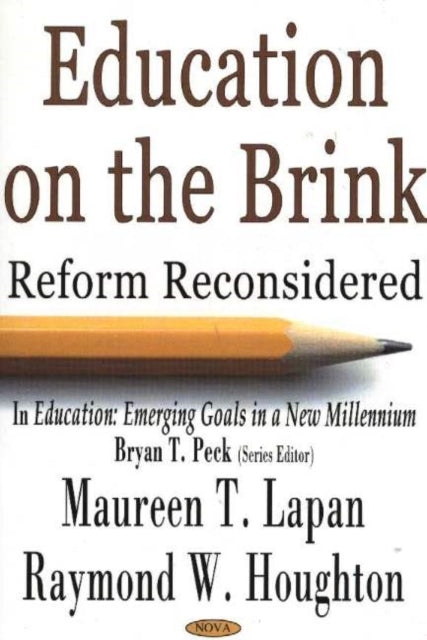 Book cover of: Education on the Brink. By: Maureen T. Lapan
