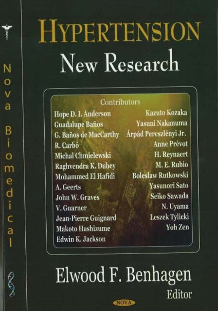 Book cover of: Hypertension. By: Elwood F. Benhagen