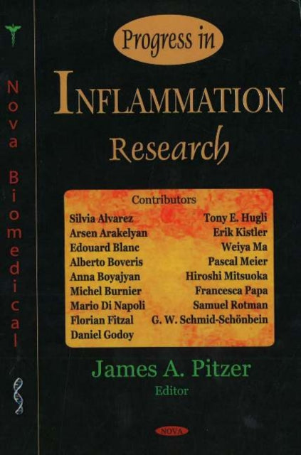 Book cover of: Progress in Inflammation Research. By: James A. Pitzer