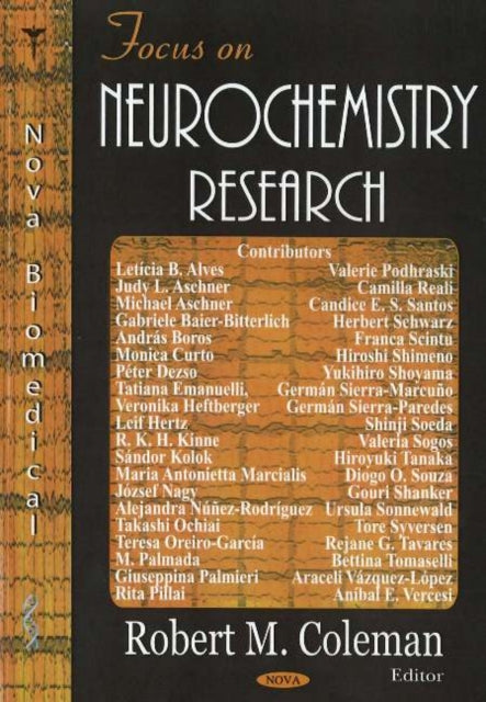 Book cover of: Focus on Neurochemistry Research