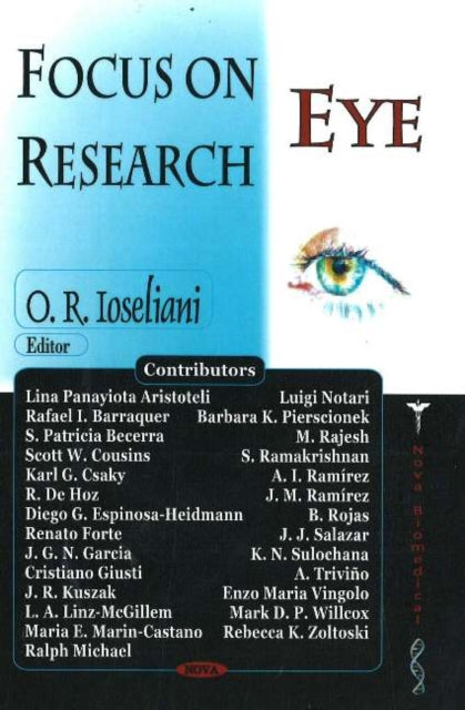 Book cover of: Focus on Eye Research
