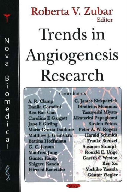 Book cover of: Trends in Angiogenesis Research