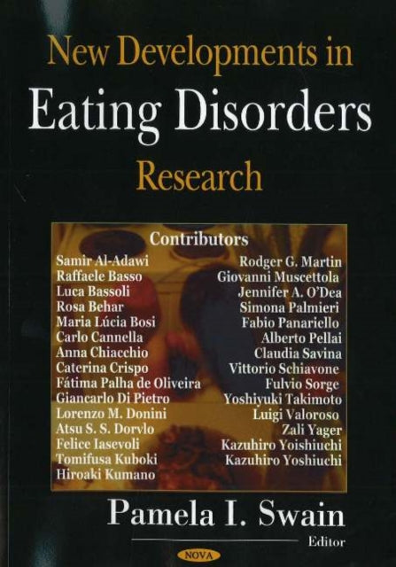 Book cover of: New Developments in Eating Disorders Research