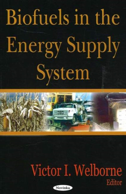 Book cover of: Biofuels in the Energy Supply System. By: Victor I. Welborne