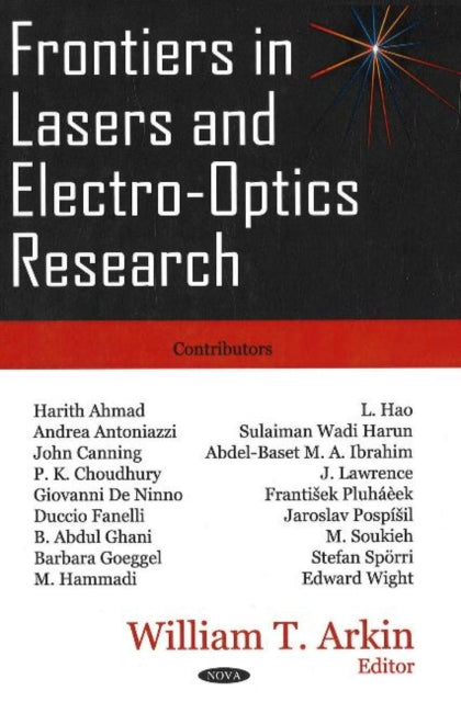 Book cover of: Frontiers in Lasers & Electro-Optics Research