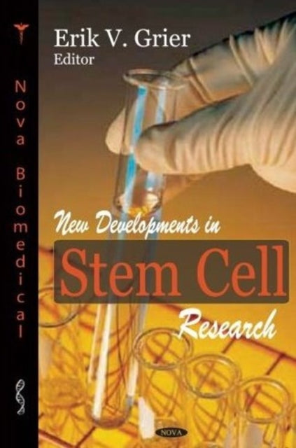 Book cover of: New Developments in Stem Cell Research