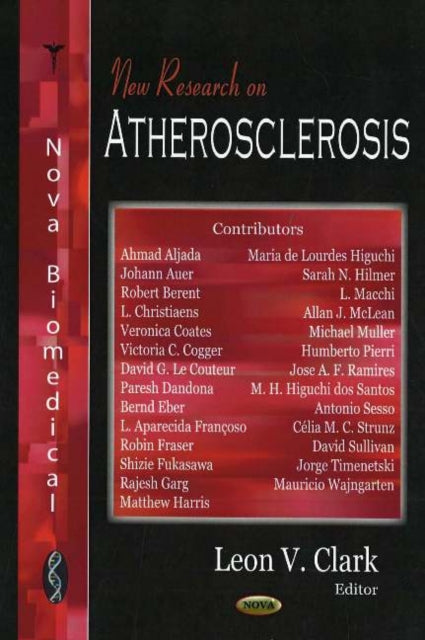 Book cover of: New Research on Atherosclerosis