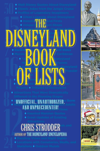 Book cover of: Disneyland Book Of Lists. By: Chris Strodder
