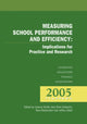 Book cover of: Measuring School Performance & Efficiency. By: Leanna Stiefel