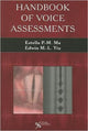 Book cover of: Handbook of Voice Assessments. By: Estella Ma