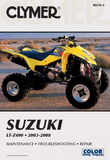Book cover of: Suzuki LTZ400 Series ATV (2003-2008) Service Repair Manual. By: Jon Engelman