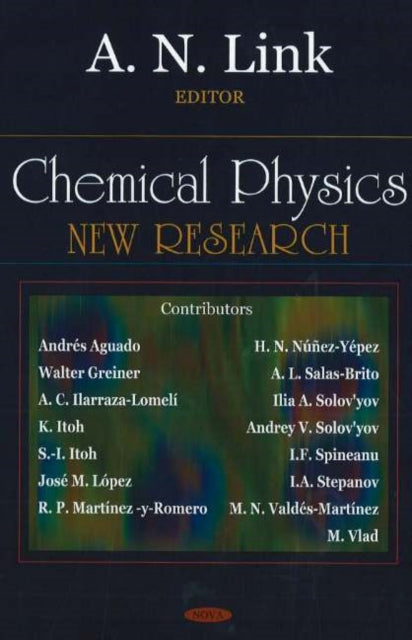 Book cover of: Chemical Physics. By: A. N. Linke