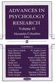 Book cover of: Advances in Psychology Research. By: Alexandra Columbus