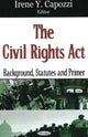Book cover of: Civil Rights Act. By: Irene Y. Capozzi