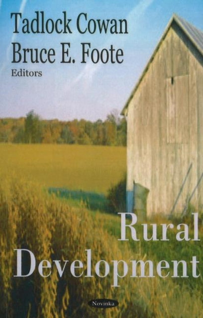 Book cover of: Rural Development. By: Tadlock Cowan