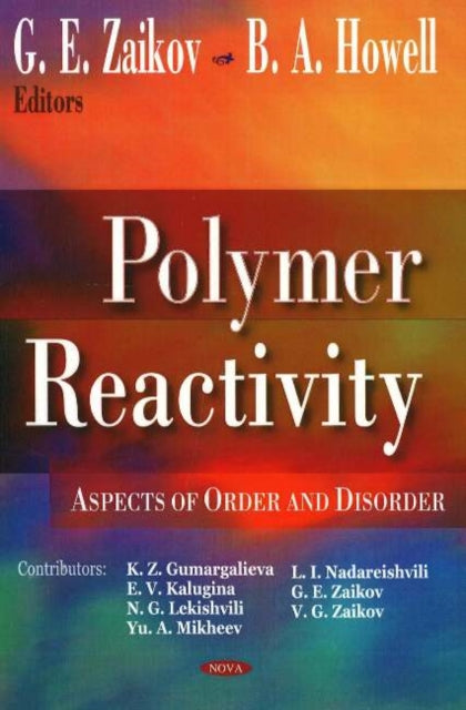 Book cover of: Polymer Reactivity