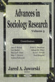 Book cover of: Advances in Sociology Research. By: Jared A. Jaworski