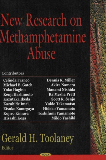 Book cover of: New Research on Methamphetamine Abuse. By: Gerald H. Toolaney