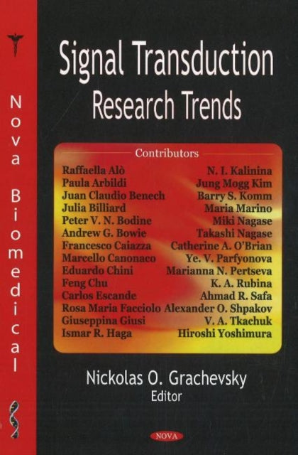 Book cover of: Signal Transduction Research Trends. By: Nickolas O. Grachevsky
