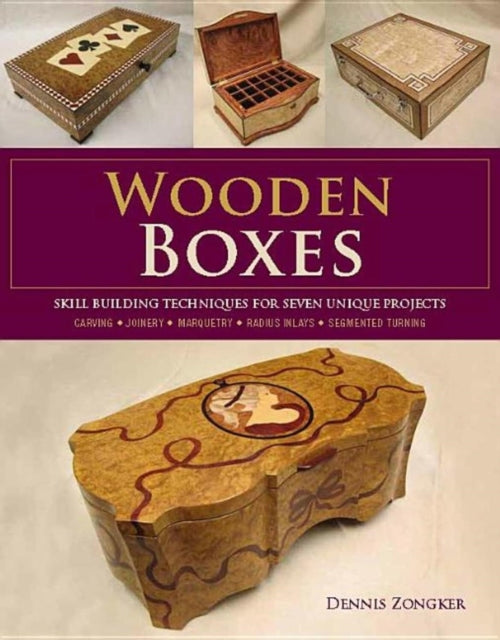Book cover of: Wooden Boxes. By: Dennis Lee Zongker