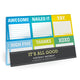 Book cover of: Knock Knock it's All Good Sticky Note Packet