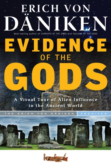 Book cover of: Evidence of the Gods. By: Erich von Däniken
