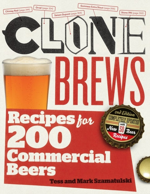 Book cover of: CloneBrews, 2nd Edition. By: Tess Szamatulski