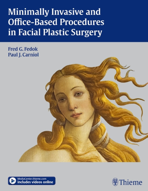 Book cover of: Minimally Invasive and Office-Based Procedures in Facial Plastic Surgery. By: Fred G. Fedok