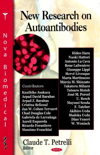Book cover of: New Research on Autoantibodies. By: Claude T. Petrelli