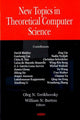 Book cover of: New Topics in Theoretical Computer Science