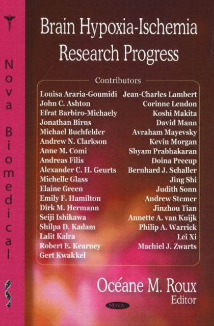 Book cover of: Brain Hypoxia-Ischemia Research Progress