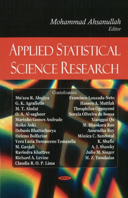 Book cover of: Applied Statistical Science Research