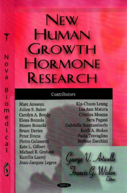 Book cover of: New Human Growth Hormone Research