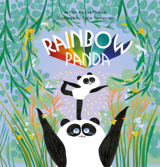 Book cover of: Rainbow Panda. By: Lisa Muchnik