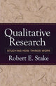 Book cover of: Qualitative Research. By: Robert E. Stake