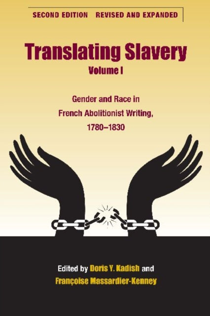 Book cover of: Translating Slavery v. 1. By: Doris Y. Kadish