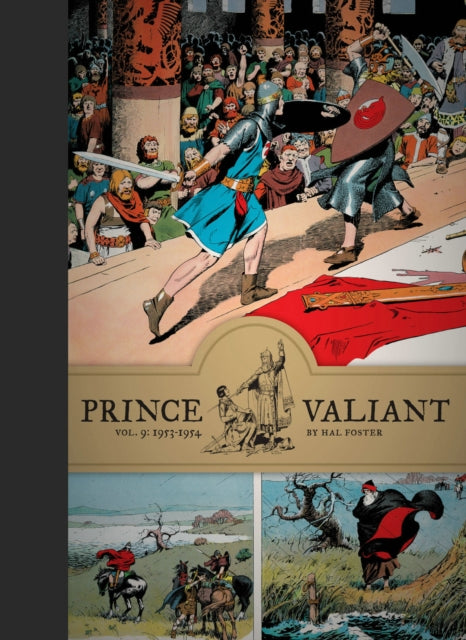 Book cover of: Prince Valiant Vol. 9: 1953-1954. By: Hal Foster