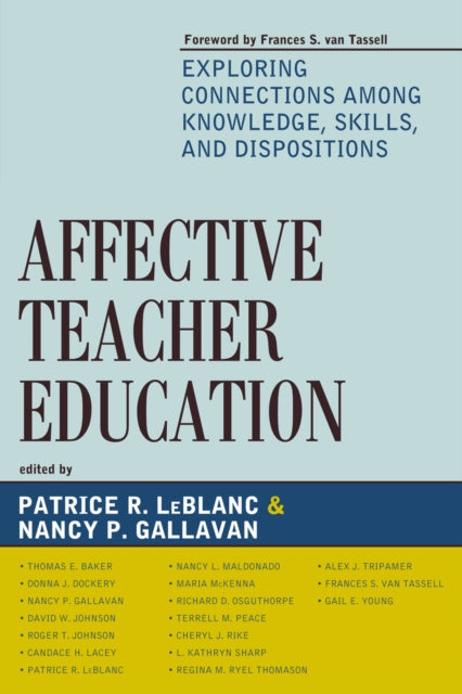 Book cover of: Affective Teacher Education